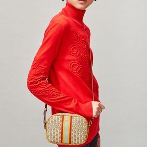 (NWOT) Tory Burch GEMINI LINK CANVAS MINI BAG